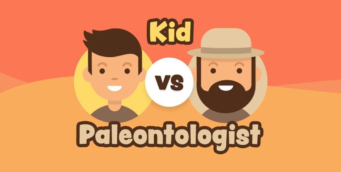 Kid vs. Paleontologist