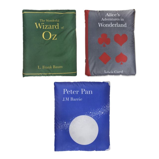 Classic Primary Book Bean Bags - Pack of 3 (Set 1)