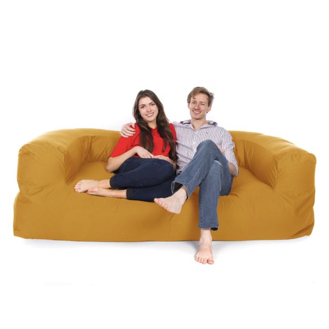 Cotton Couch Bean Bag - Sunflower Yellow