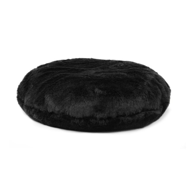 Faux Fur Cushion Bean Bag - Panther
