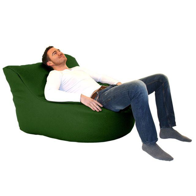 Faux Leather Seat Bean Bag