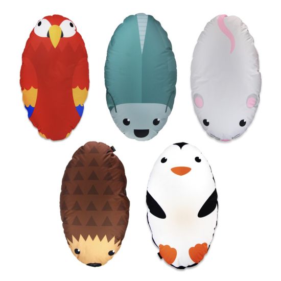 Animal Collection Bean Bags - Pack of 5 (Set 1)