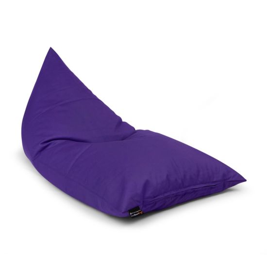 Cotton Deck Chair Bean Bag - Purple