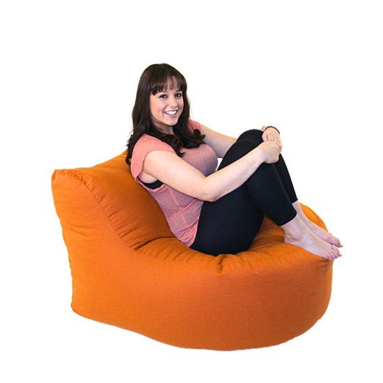Indoor/Outdoor Seat Bean Bag - Orange