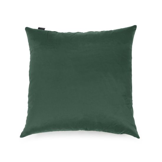 Cotton Cushion Bean Bag - Square - Forest Green, Top