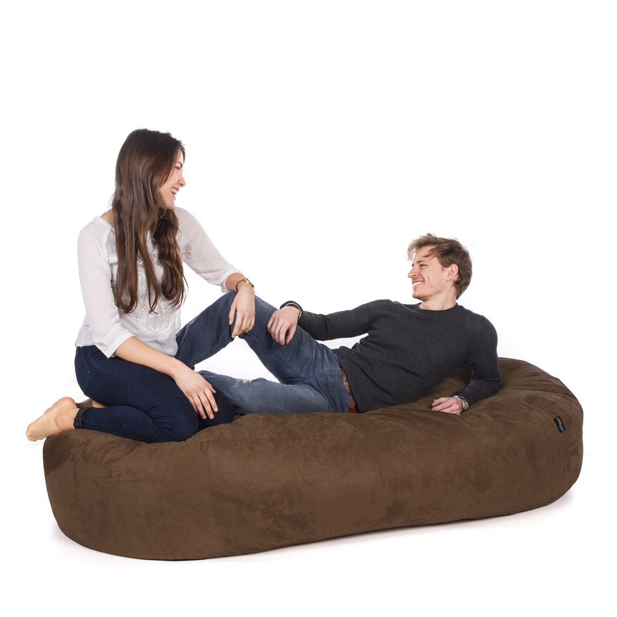Giant Bean Bag Chair (No Filler), Foam-Filled Furniture Machine Washable  Covers, Bean Bag Sofa Chair Soft Fluffy Fur Portable Living Room Lazy Sofa  Bed Cover : Amazon.co.uk: Home & Kitchen